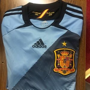 Adidas Spain soccer jersey